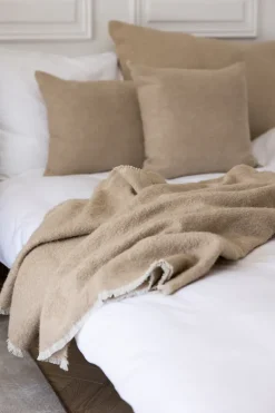 Alma - Sand Plaid 180*130 cm