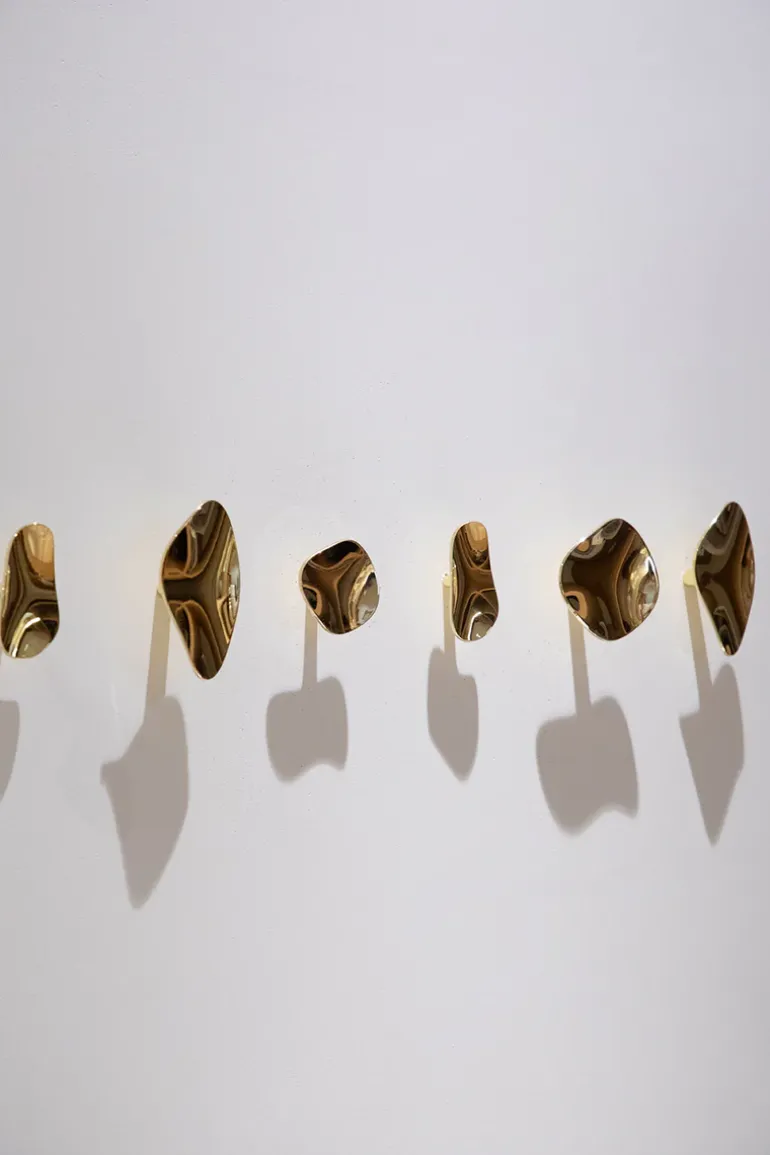 Amalia Hook - Golden Oblong Small