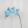 Artificial Flowers - Blue Orchid (9 heads)
