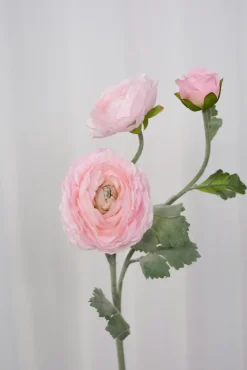Artificial Flowers - Light rose Ranunculus