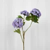 Artificial Flowers - Purple Hydrangea branch