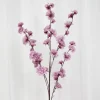 Artificial Flowers - Purple Cherry blossom branch
