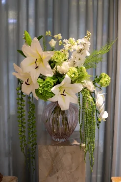 Artificial Flowers - White Fontanesia