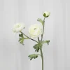 Artificial Flowers - White Ranunculus