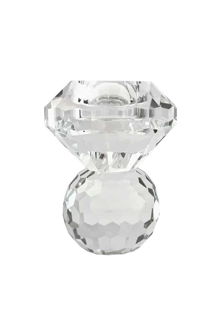 Cloud T-Light Candle Holder - Clear