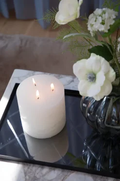 Connor triple-wick candle - White