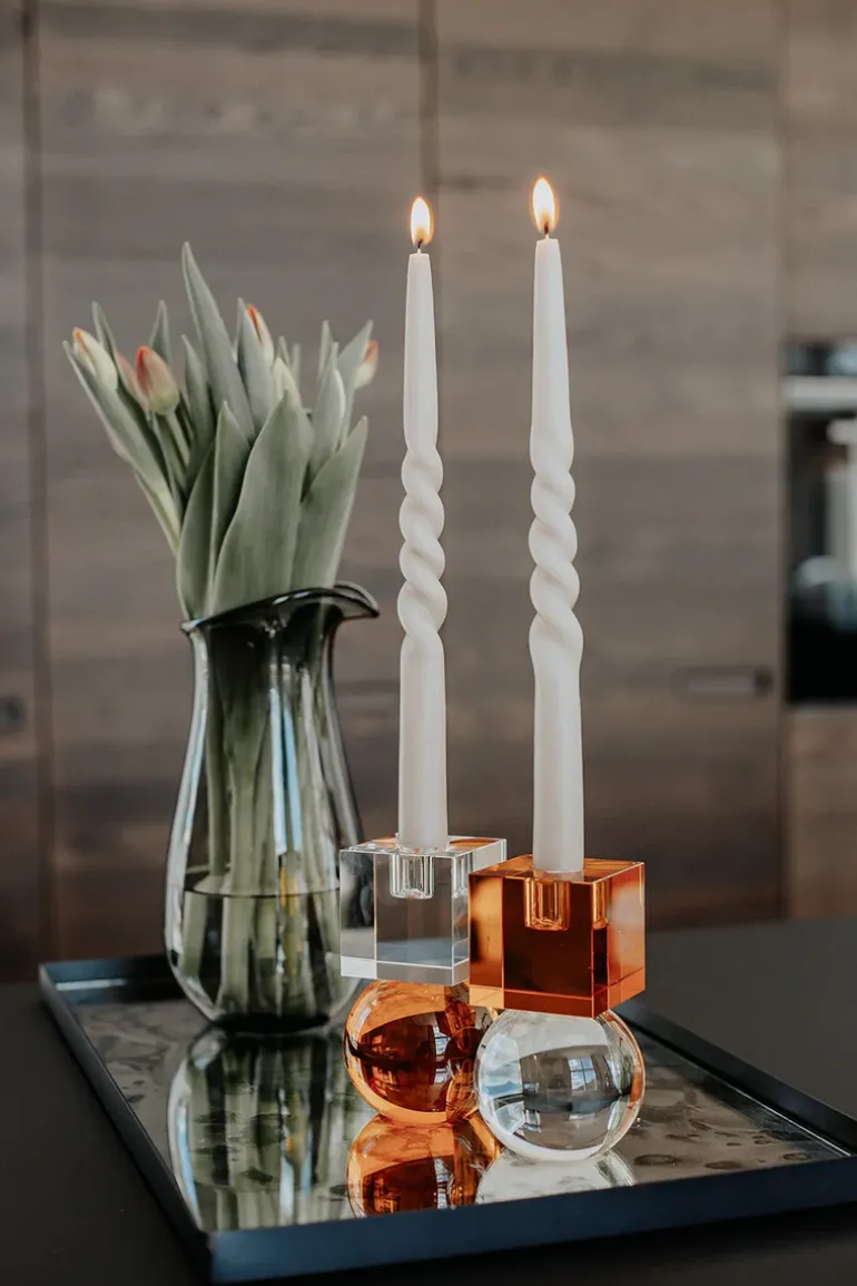 Crystal Color Crush - Clear/Amber Couple