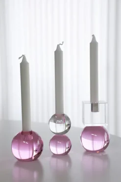 Crystal Color Crush - Clear/Pink Twin