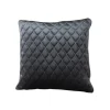 Daytona Pillow - Silver/Blue Square