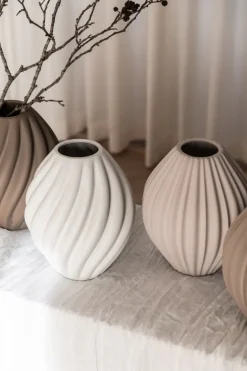 Flora Vase - Off White Large