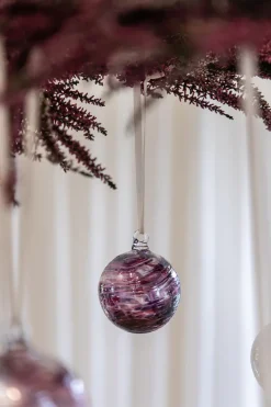Glass Decoration - Purple Dream