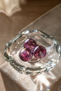 Glass Decoration - Purple Dream