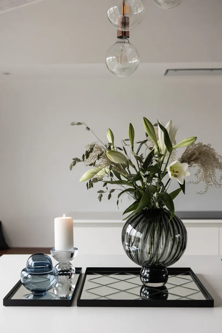 Harlequin Tray - Clear Square