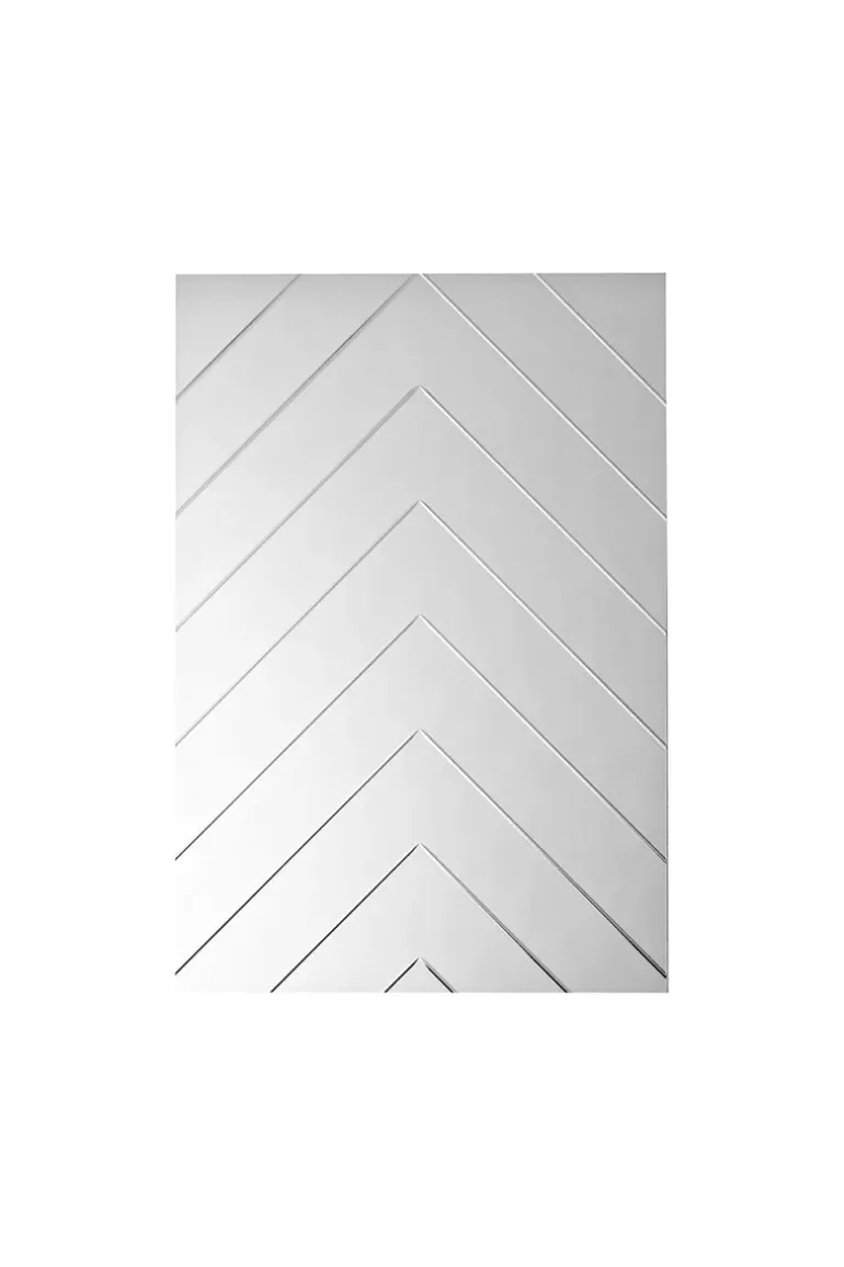 Herringbone Mirror - Clear Small