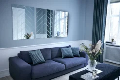 Herringbone Mirror - Clear Small