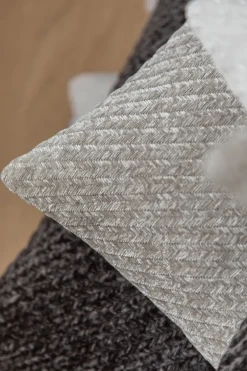 Herringbone Pillow - Cloudy Grey 45*45 cm