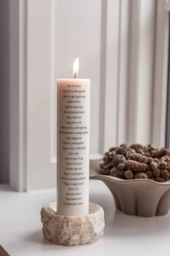 Kalenderlys med 24 øjeblikke af selvforkælelse -