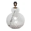 Lily Table Lamp - Clear Harlequin