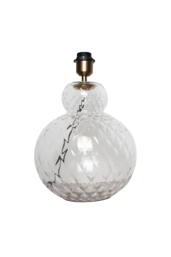 Lily Table Lamp - Clear Harlequin