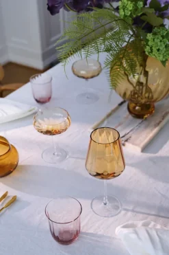 Lina Drinking Glass - Rose