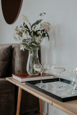 Meadow Pitcher No. 3 - Cylinder - Clear