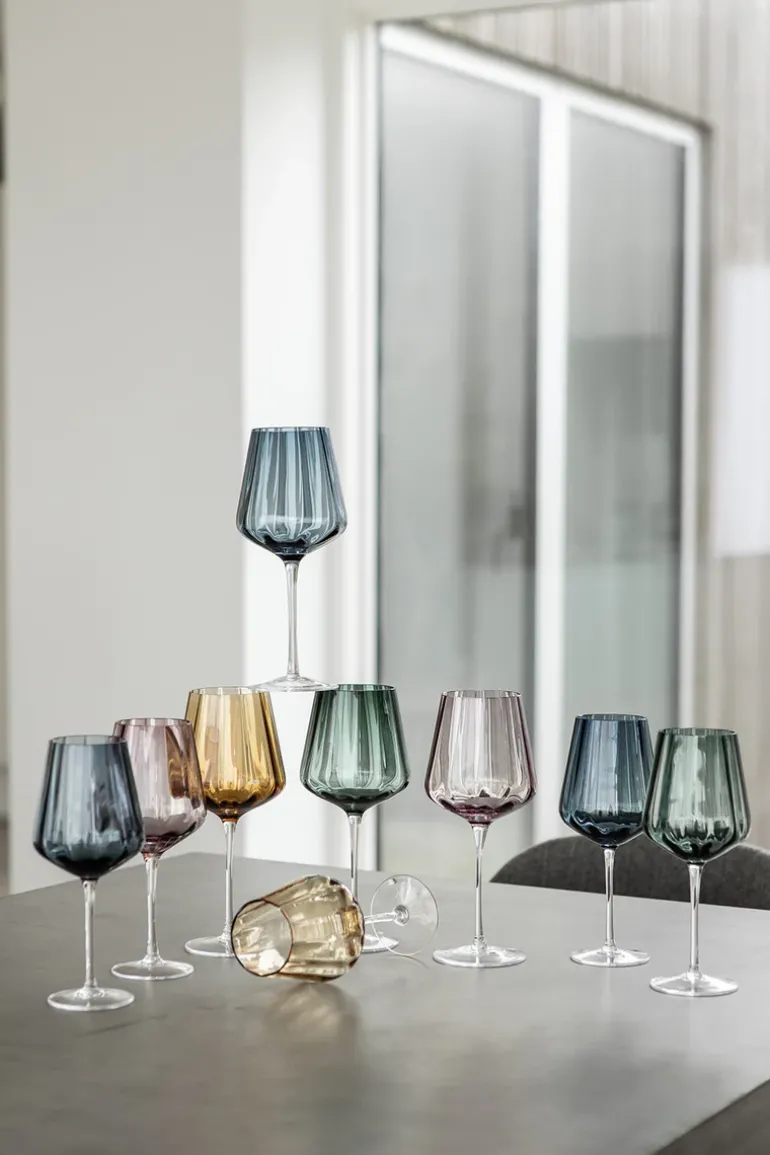 Meadow Stemware - Blue Red wine
