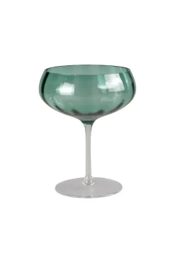 Meadow Stemware - Green Cocktail glass