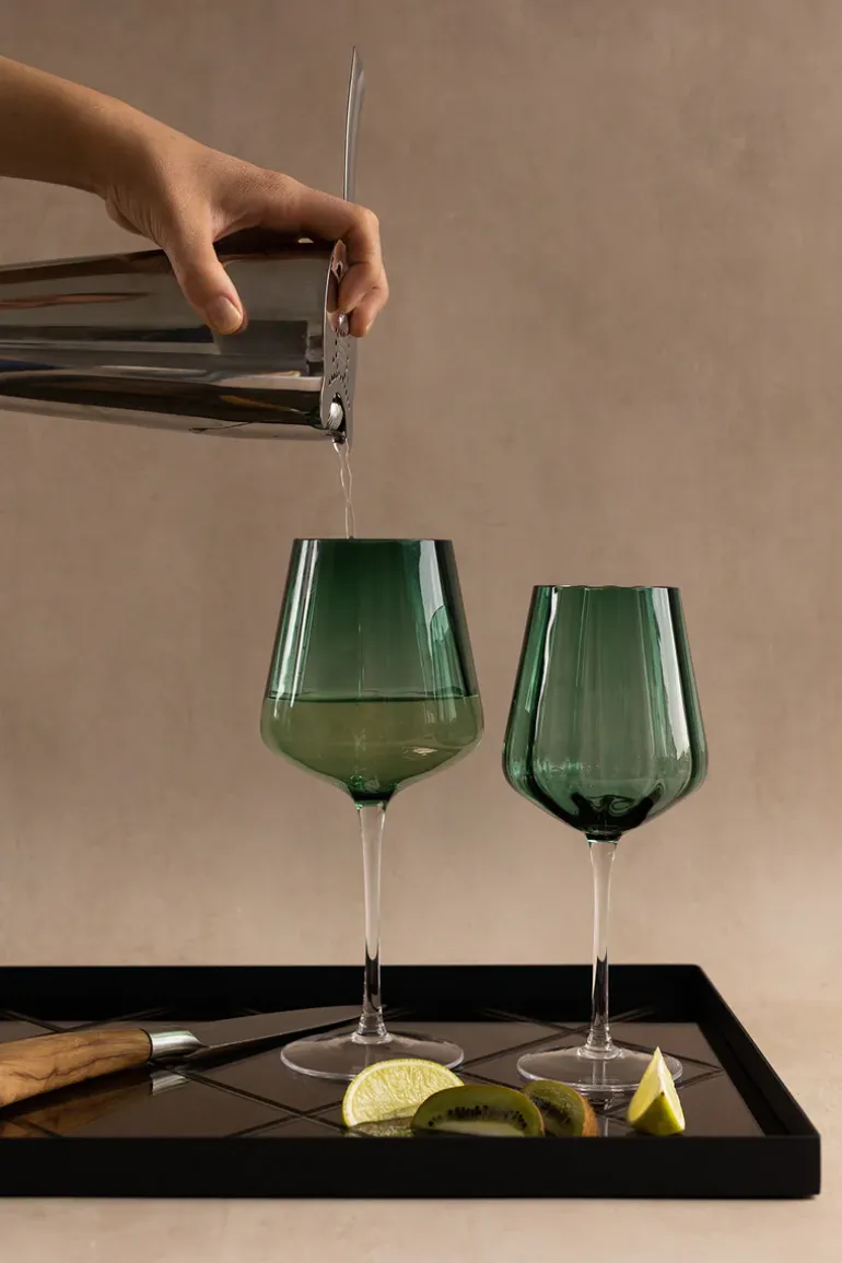 Meadow Stemware - Green Red wine