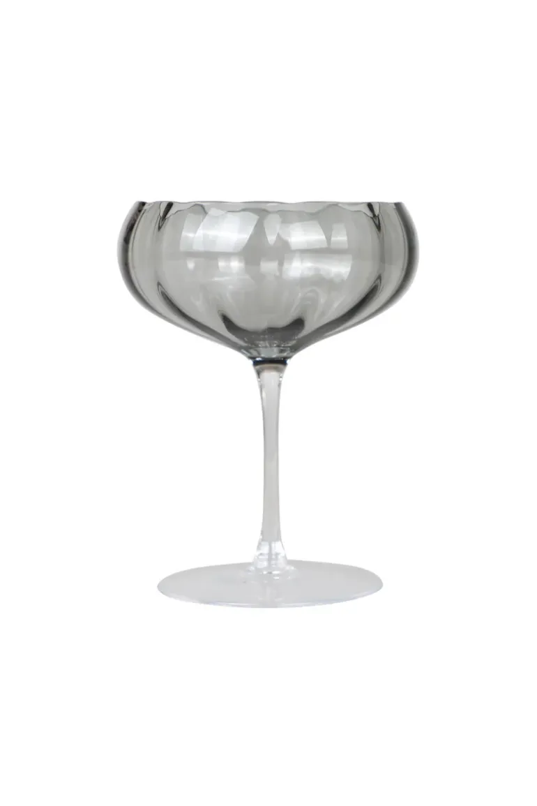 Meadow Stemware - Grey Cocktail glass