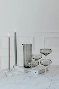 Meadow Stemware - Grey Cocktail glass