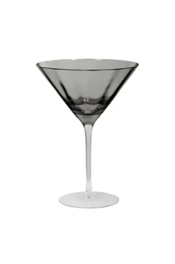 Meadow Stemware - Grey Martini glass
