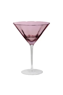 Meadow Stemware - Plum Martini glass