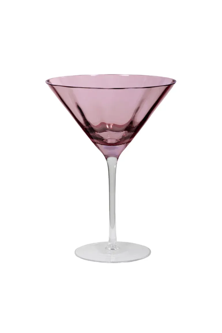 Meadow Stemware - Plum Martini glass