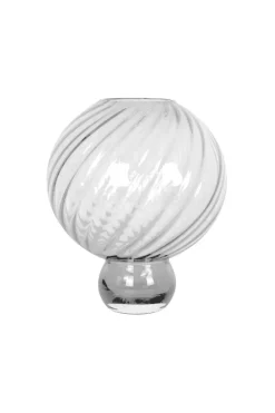 Meadow Swirl Vase - Clear Medium