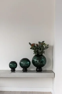 Meadow Swirl Vase - Green Large