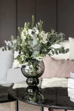 Meadow Swirl Vase - Grey Small