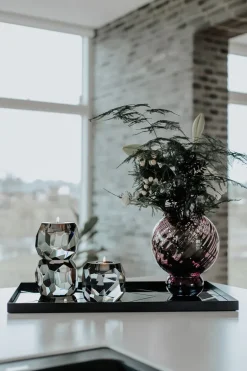 Meadow Swirl Vase - Plum Small