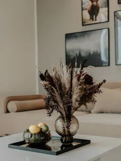 Meadow Swirl Vase - Topaz Small