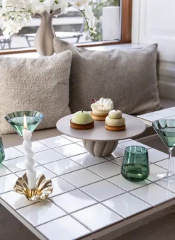 Nellie Cake Stand - Sand