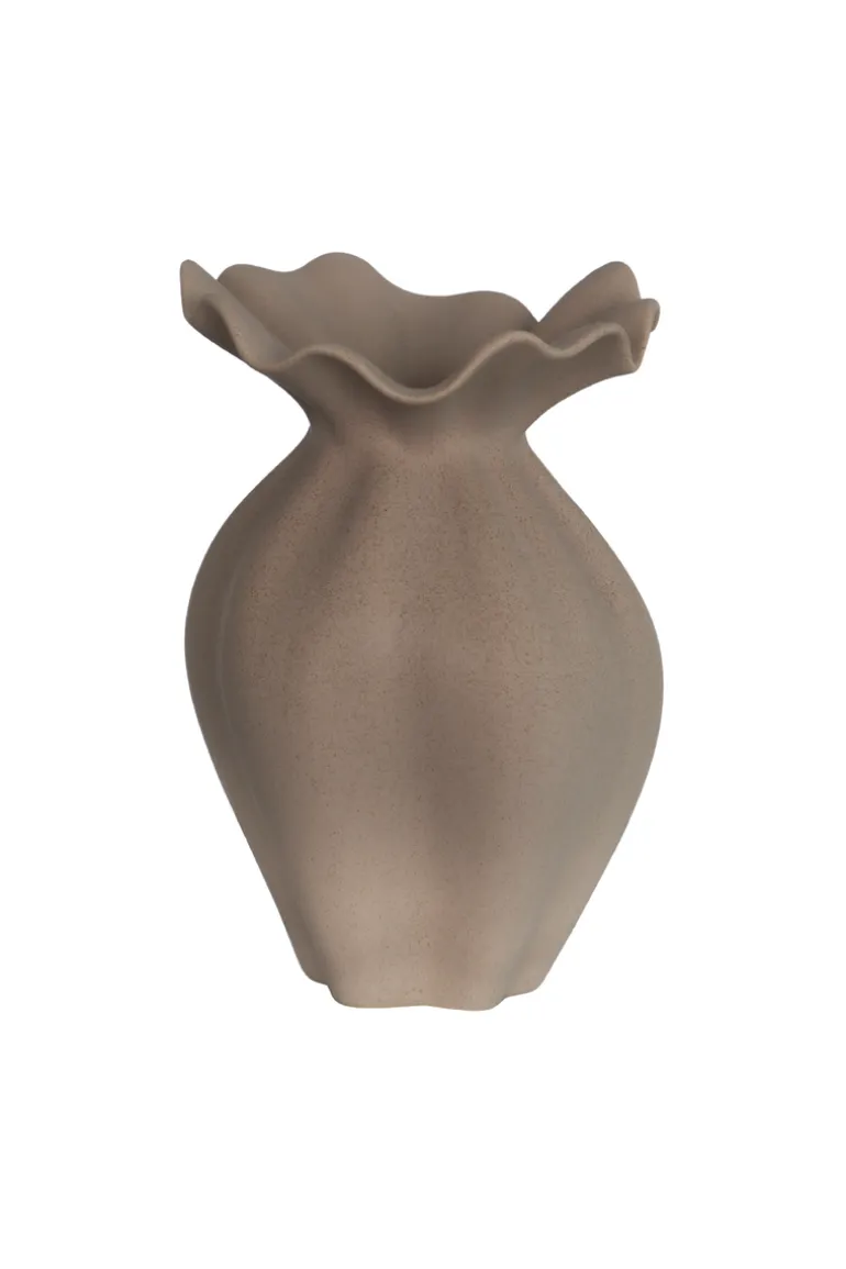 Nellie Vase - Brown Medium