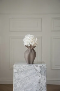 Nellie Vase - Brown Small