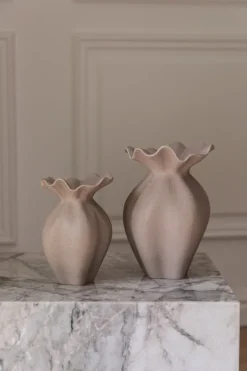 Nellie Vase - Sand Small