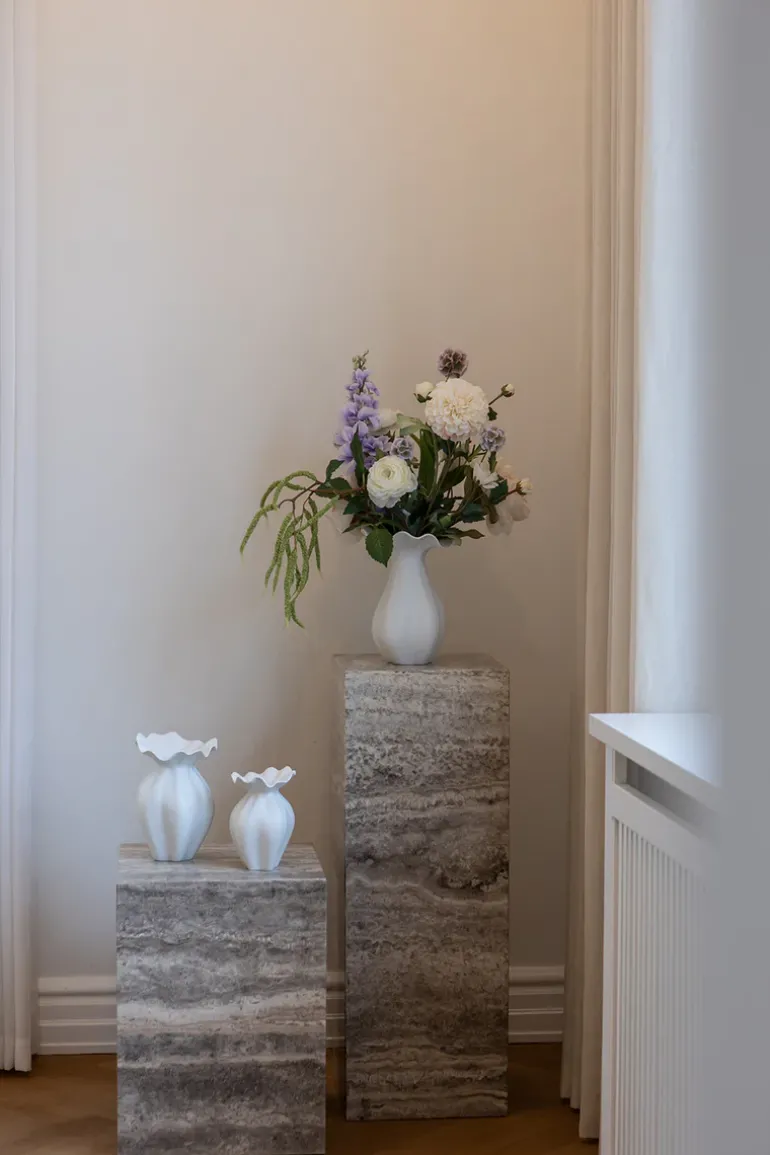 Phantom Cube Table - Thunderstorm Side Table