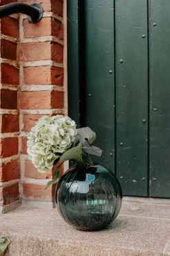 Sadie Vase - Line - Green Medium