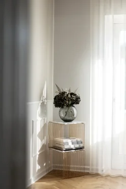 Sadie Vase - Line - Grey Medium