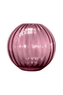 Sadie Vase - Line - Plum Medium