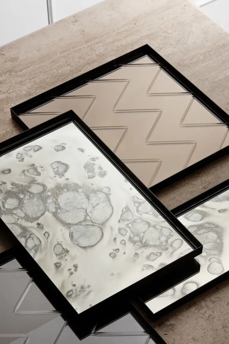 Silver Antique Tray - Silver Antique Large