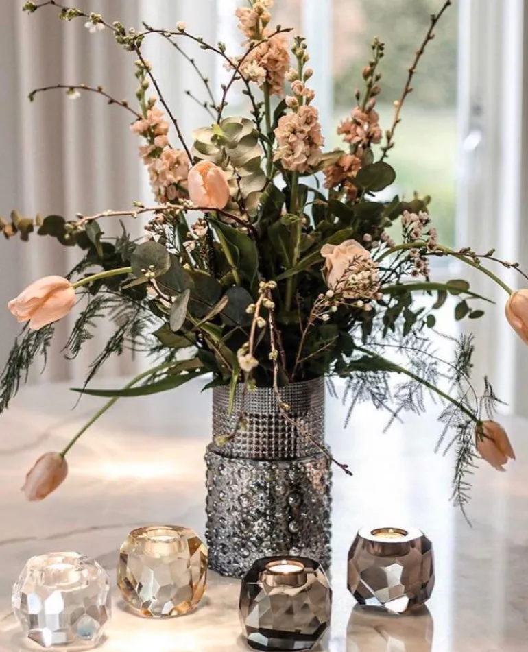 Storm T-Light Candle Holder - Champaign Single