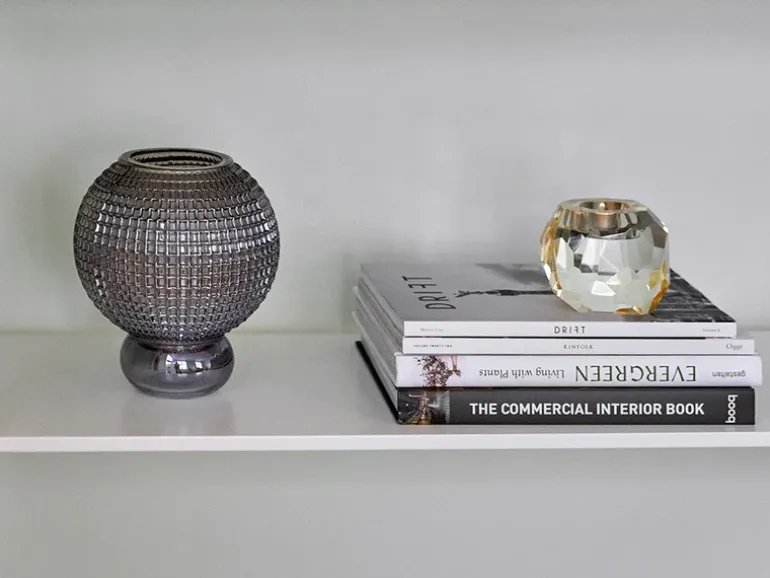 Storm T-Light Candle Holder - Champaign Single