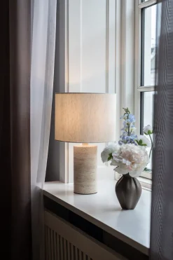 Sylvester Lampshade - Wide 28x21.5 Sand